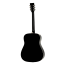 Акустическая гитара Levinson LA-4100 BK Pack 2, Цвет вариация: Черный, С подключением: Нет, изображение 3