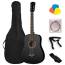 Акустическая гитара Levinson LA-R38B-BK Pack 1, Цвет вариация: Черный, Корпус: без выреза, Комплектация: с комплектом, Размер: 38
